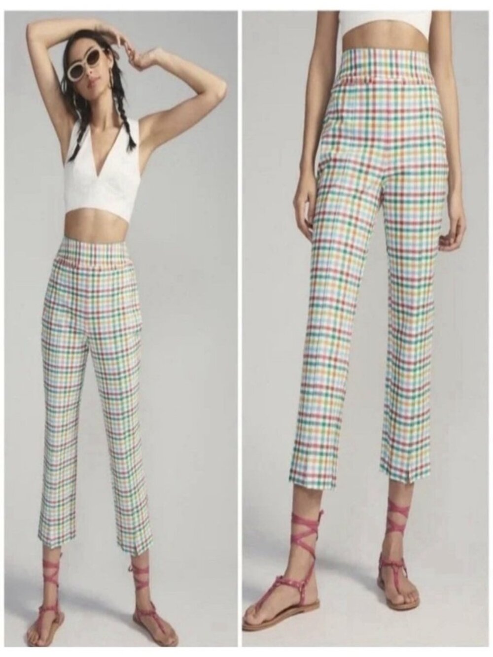 ANTHROPOLOGIE/MAEVE CROPPED PANTS - NWT